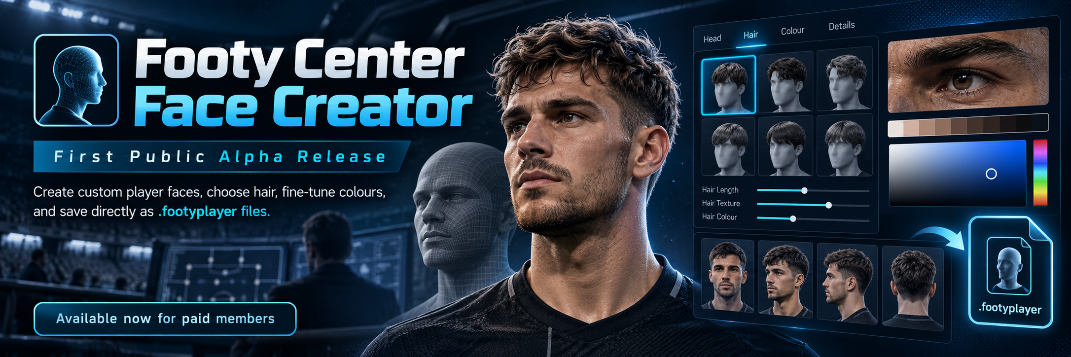 Footy Center Face Creator